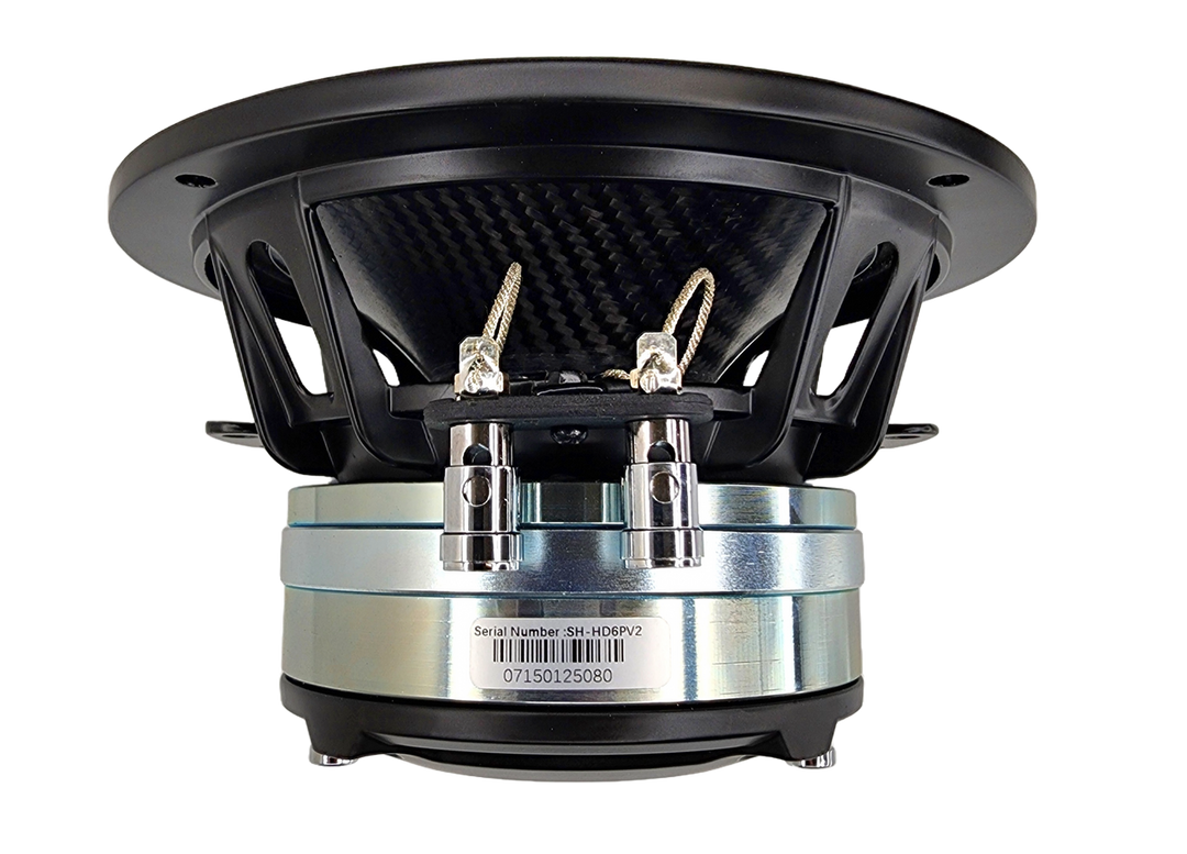 Sky High Car Audio Pro Audio HD6P V2 6.5" Hybrid Loudspeaker W/ 2" Compression Driver Horn (Single)
