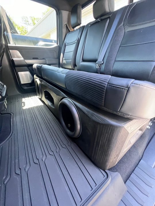 GA FORD JL 2 x 10w7 Front Installed