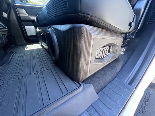 GA FORD JL 2 x 10w7 Front Side Installed