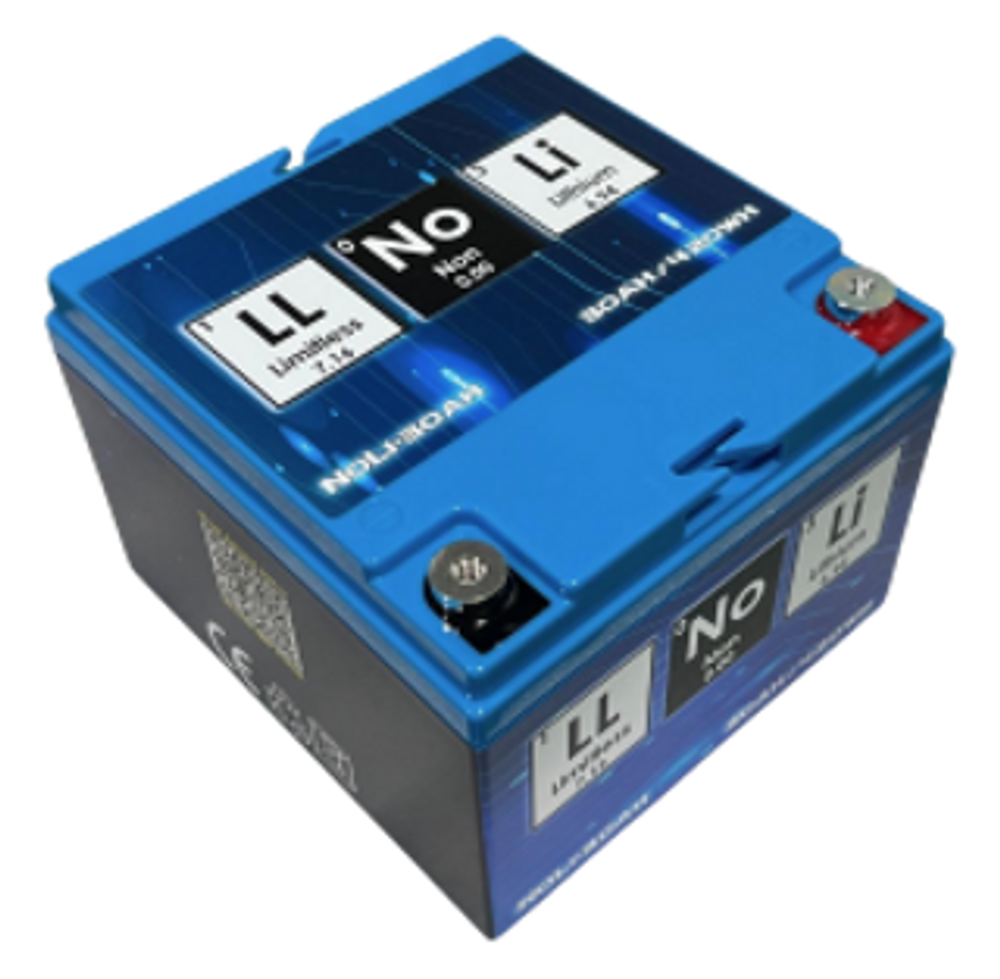 Limitless Lithium 30ah NoLi Left Side