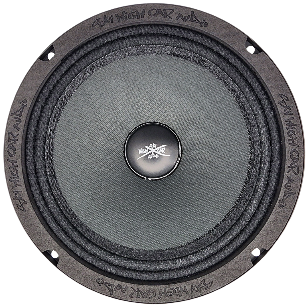 Sky High Car Audio SH-EL84 Slim 8" Pro Audio Midrange Speaker (Single)