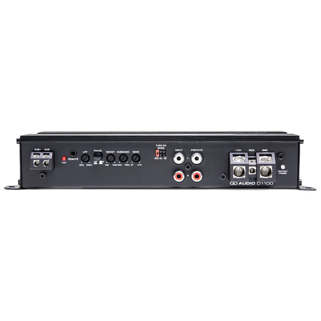 DD Audio D1100 D Series Monoblock Subwoofer Amplifier