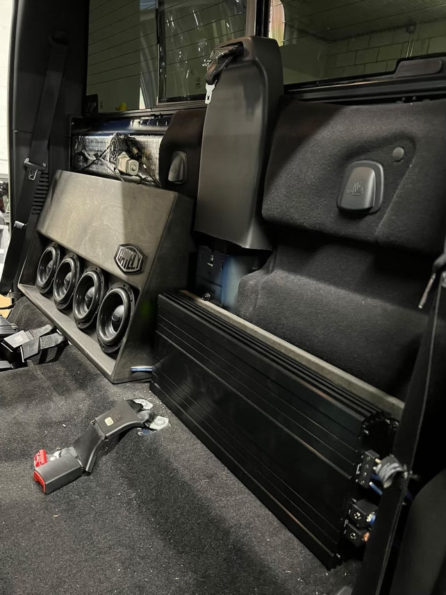 Ford F-250 CrewCab SuperDuty 4 x 6.5” (1994-2016) Behind the Seat