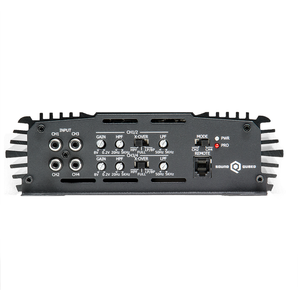 SoundQubed S4-100 Multiple Channel Amplifier