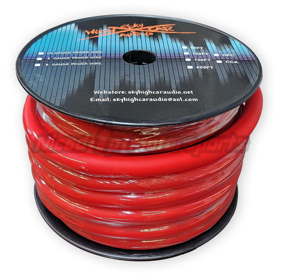 Sky High Car Audio OFC 1/0 Gauge - 50ft