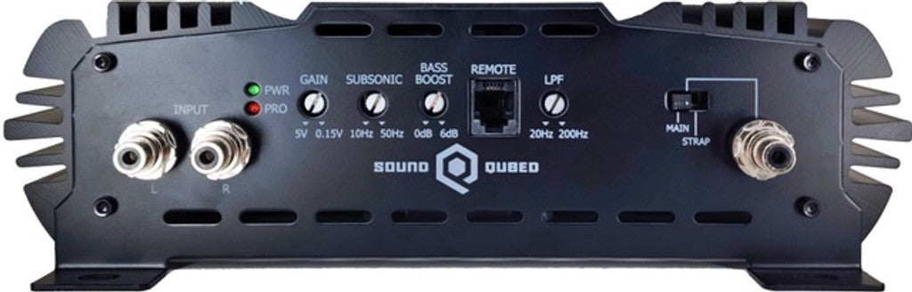 SoundQubed Q1-4500 V2 Monoblock Amplifier