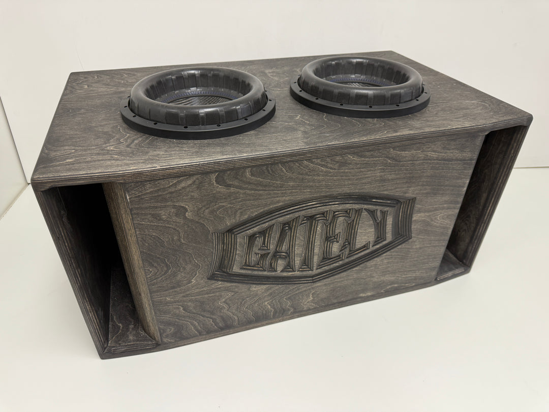 5.5cf - 2 x 12” Subs Up Port Back