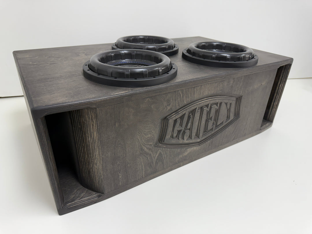 Gately Audio x 10” sub up port back shorty