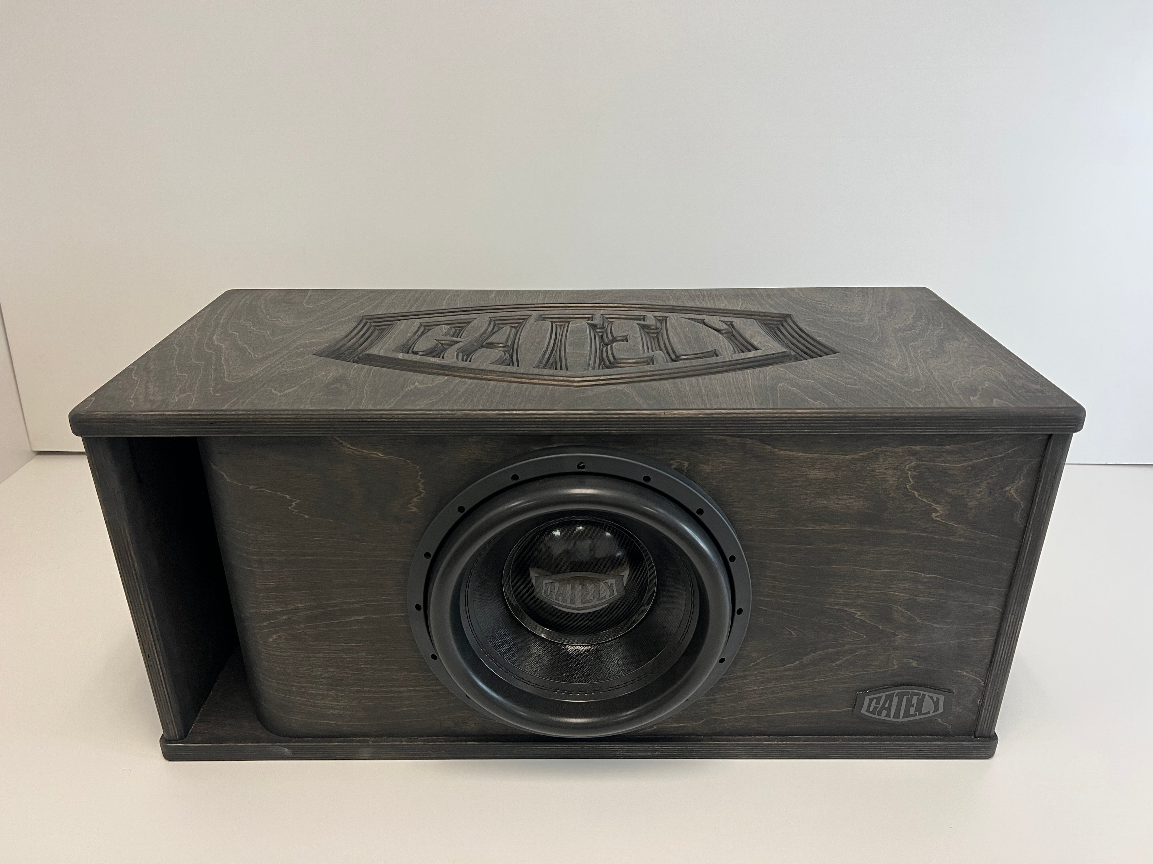 Gately Audio - 4 12” subs up port back 8.0cf