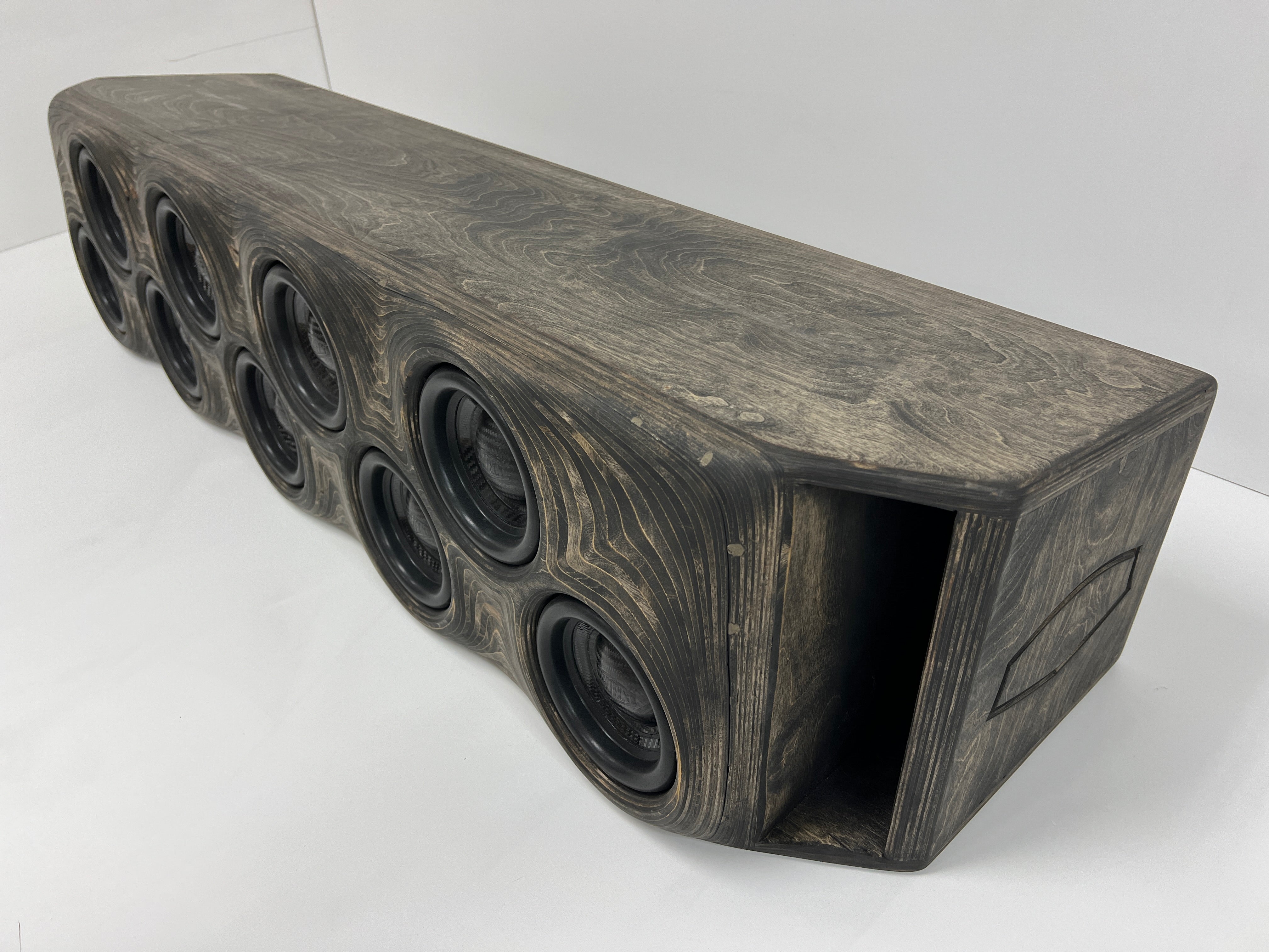 Ford CrewCab 9 x 6.5” with 3.75 " Seat Lift - USED, INCLUDES SUBWOOFERS