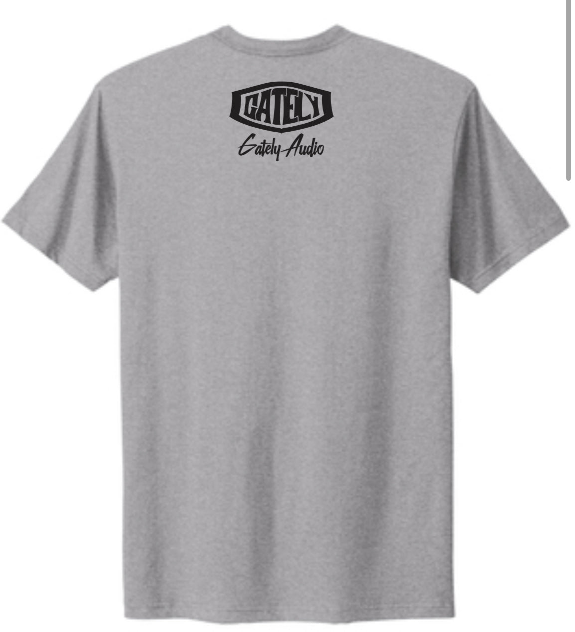 Gately BuildTestTuneDemoRepeat  T-Shirt in Grey