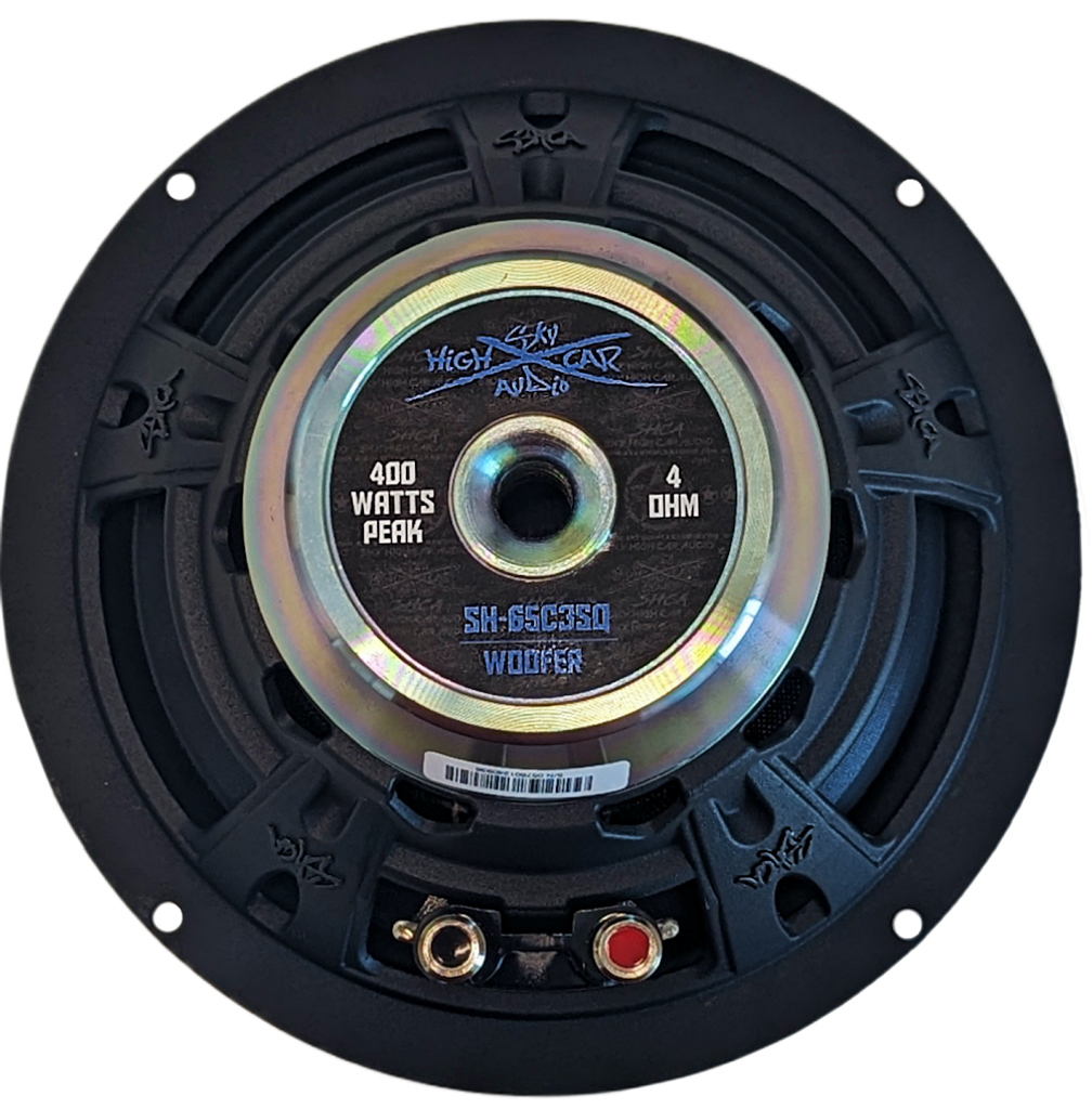 Sky High Car Audio SH-65C3SQ 3-Way Neodymium Component Set