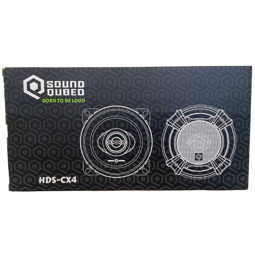 Soundqubed HDS Series 4" Coaxial 2-way Speakers (Pair)