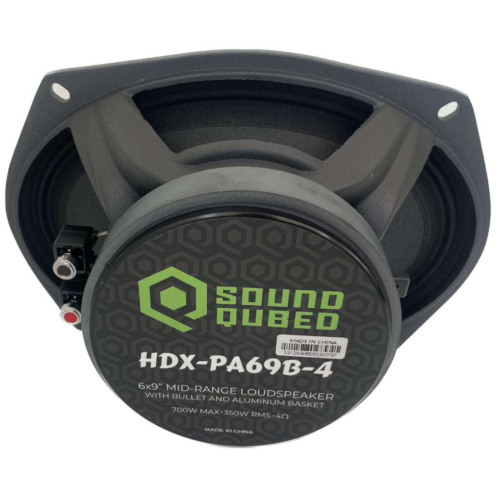 Soundqubed HDX Series Pro Audio 6x9" Speaker (single)