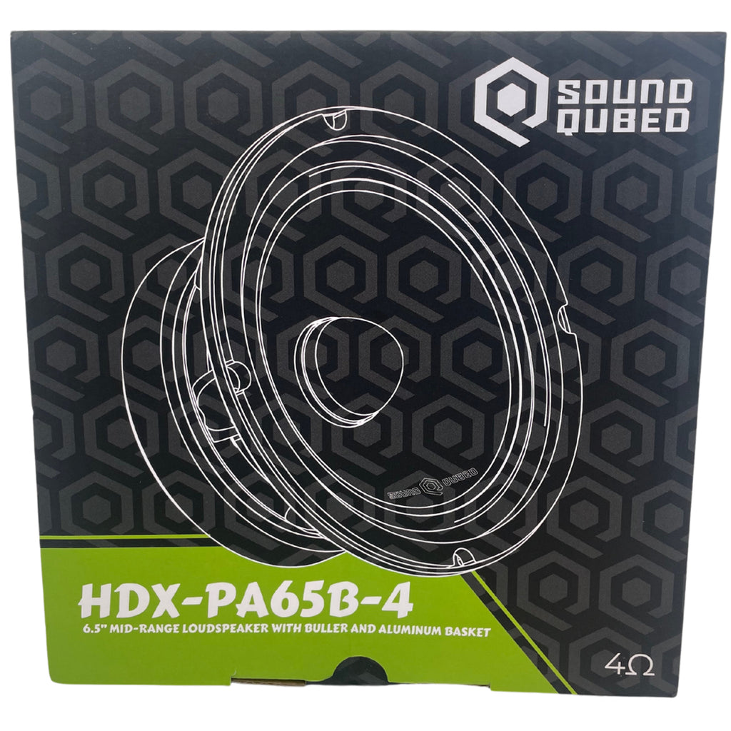 Soundqubed HDX Series Pro Audio Bullet 6.5" Speaker (single)