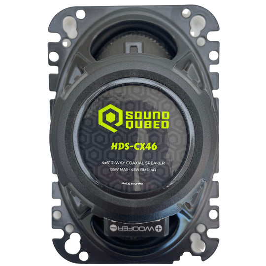 Soundqubed HDS Series 4x6" Coaxial 2-way Speakers (Pair)