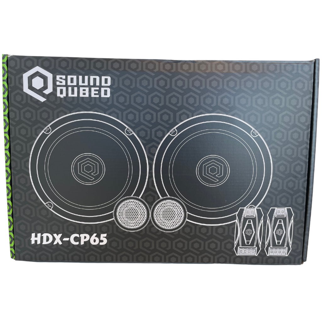 Soundqubed HDX Series 6.5" Component Set (Pair)