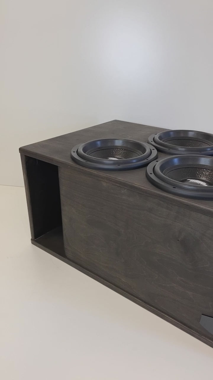 Gately Audio - 4 x 12” subs up port back 7.0cf