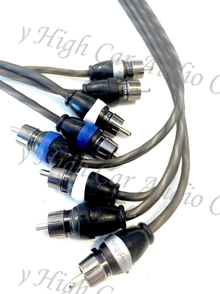 Sky High Car Audio Twisted 4-Channel RCA 12ft-20ft Sky High Car Audio Twisted 4-Channel RCA 12ft-20ft Sky High Car Audio Twisted 4-Channel RCA 12ft-20ft