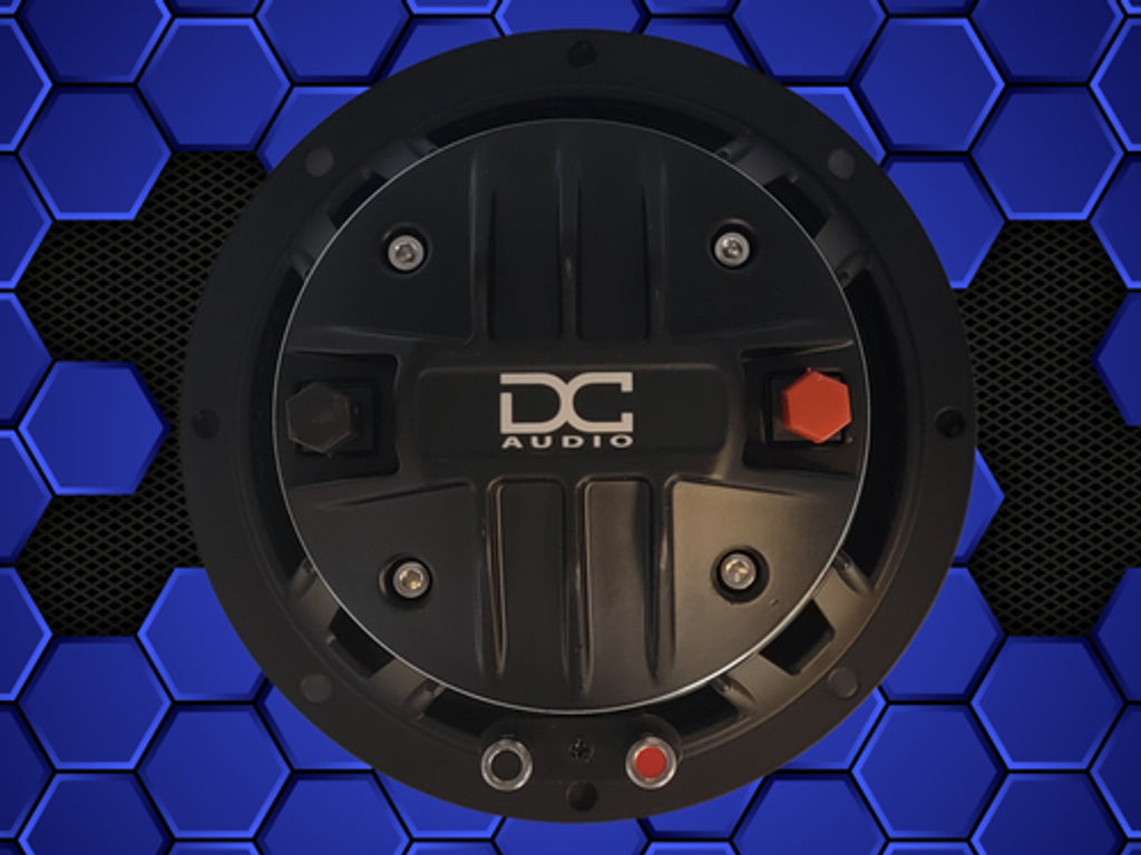 DC Audio - Neo Coaxial Carbon Fiber 6.5" Full Range Speaker (Single) - 4 Ohm / 8 Ohm