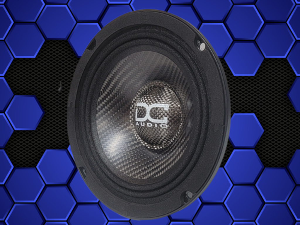 DC Audio - Carbon Neo Pro Audio 6.5" Full Range Speaker (Single) - 4 Ohm / 8 Ohm