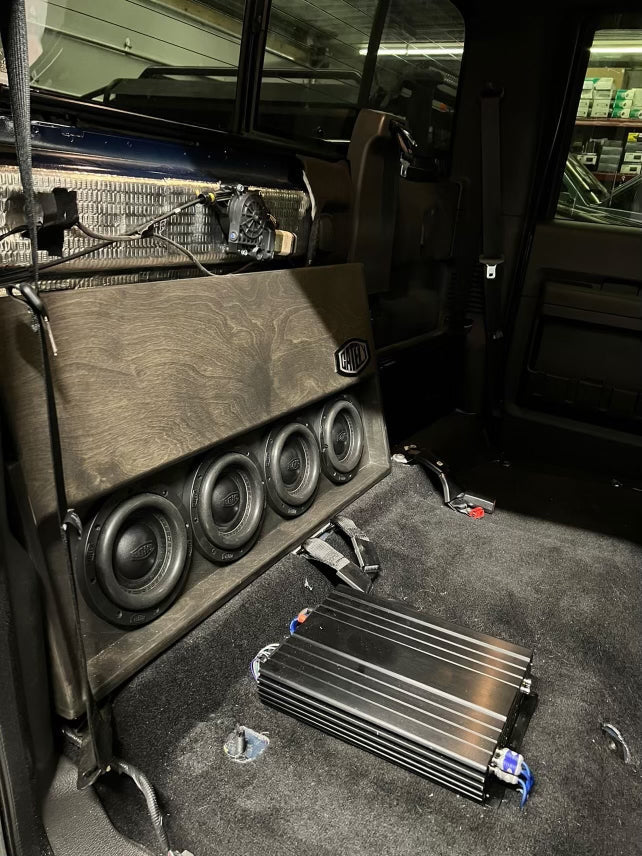 Ford F-250 CrewCab SuperDuty 4 x 6.5” (1994-2016) Behind the Seat
