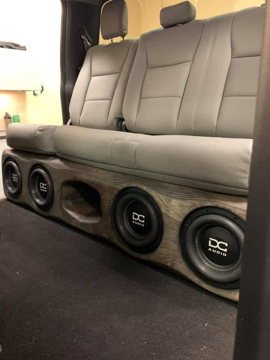 GA FORD F350 4x8 Front Installed