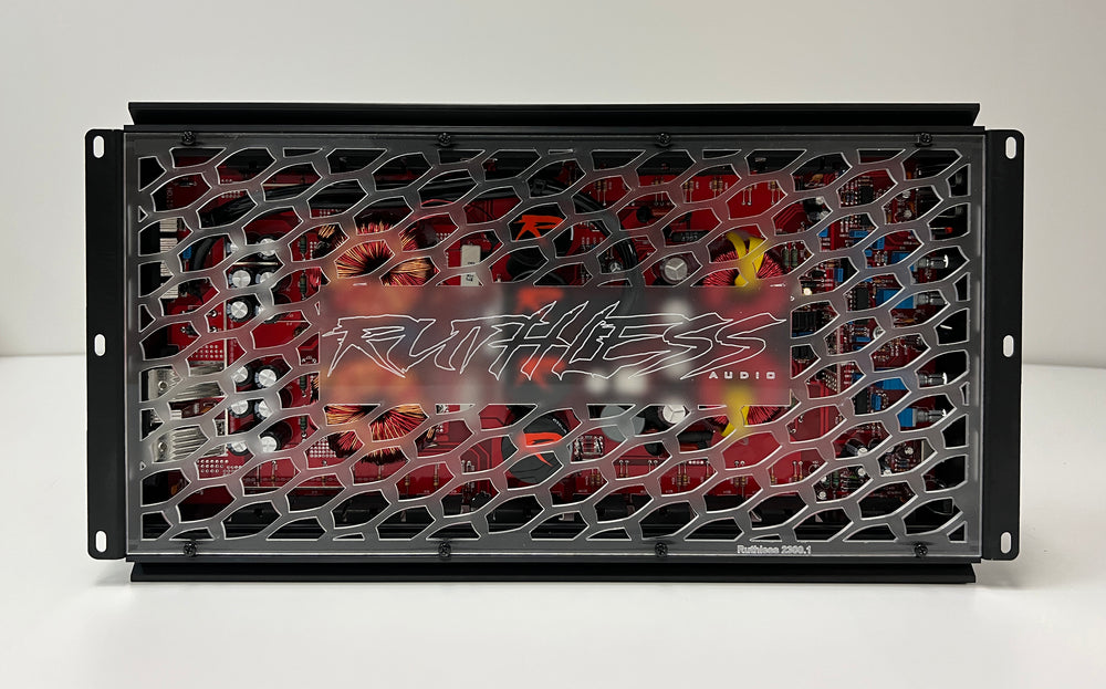 Ruthless Audio 2300.1 Amp cover 2