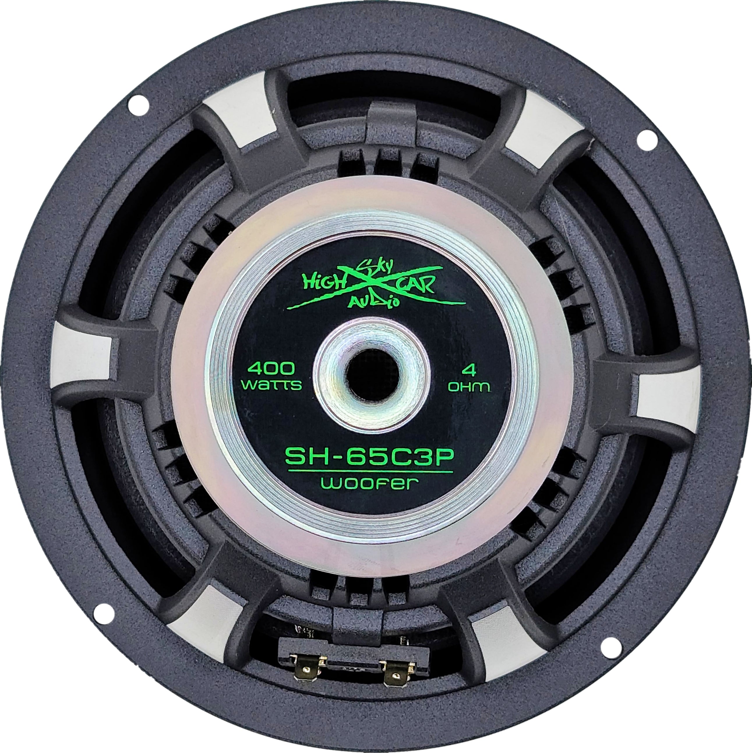 SHCA 65C3P Premium Neo 3 Way 6.5" Component Set 4 ohm (Neo Motors, Titanium Dome)