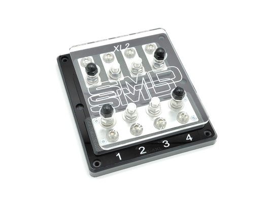 SMD Quad XL2 ANL Fuse Block (Aluminum)